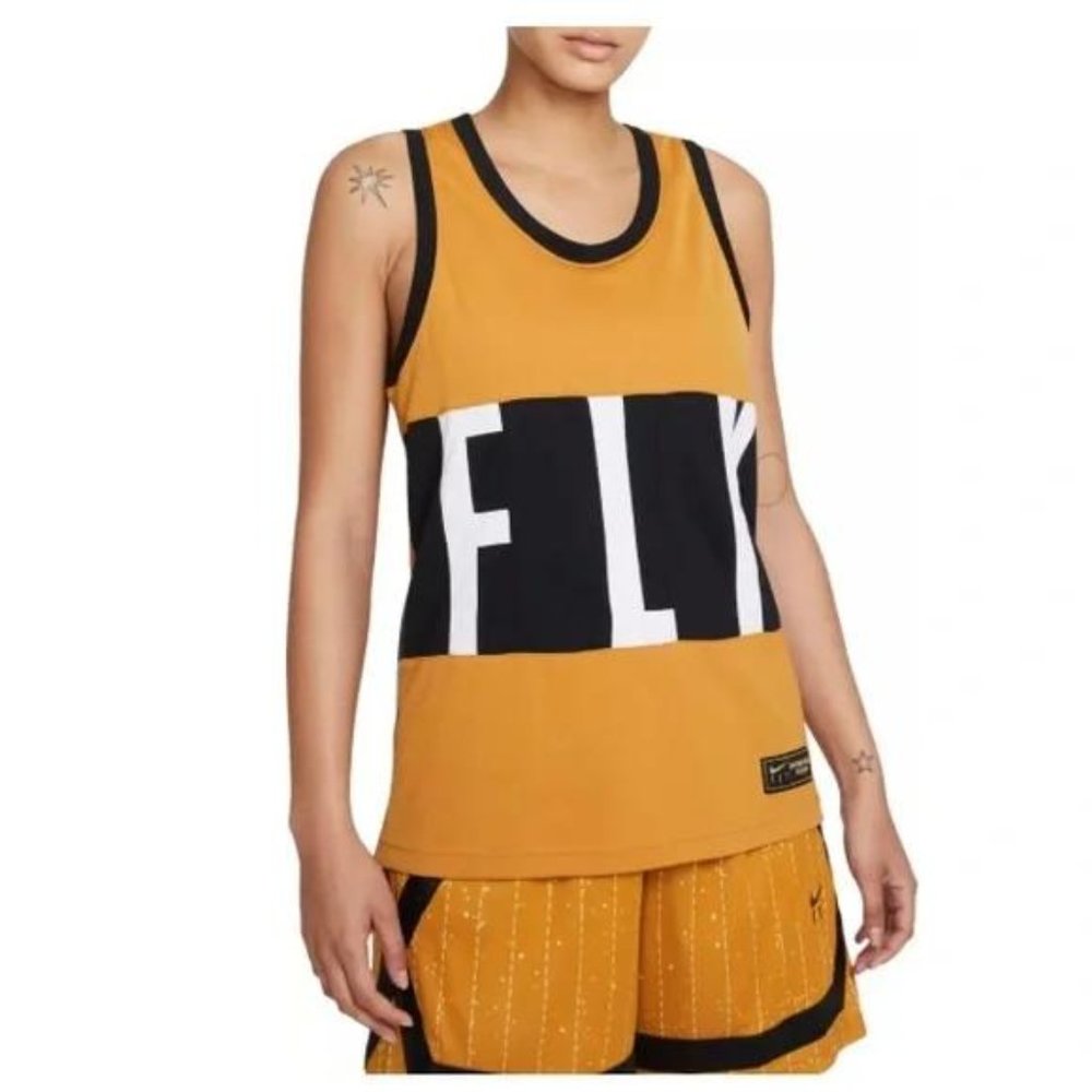 NWT Nike Women's Dri-FIT Swoosh Fly Basketball Jersey - Picture 1 of 5